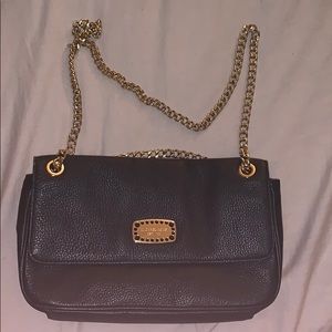 Black with Gold Chain Crossbody bag